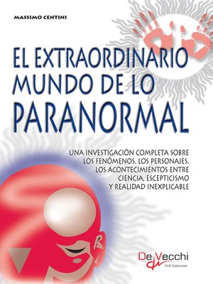 cover image of El extraordinario mundo de lo paranormal